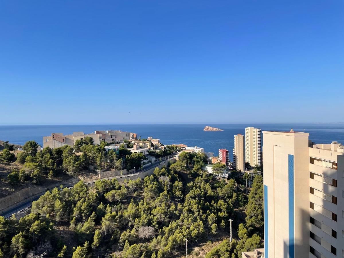 Lujoso Apartamento Con Vistas Al Mar En Mirador Del Mediterraneo By Gestaltur Бенидорм Екстериор снимка