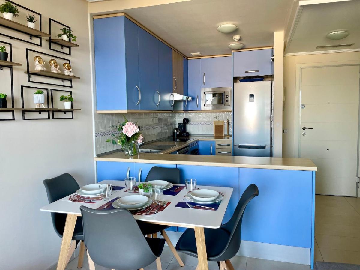 Lujoso Apartamento Con Vistas Al Mar En Mirador Del Mediterraneo By Gestaltur Бенидорм Екстериор снимка