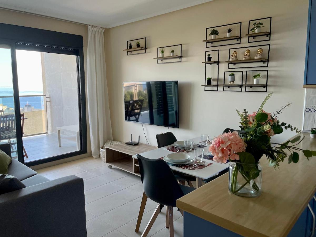 Lujoso Apartamento Con Vistas Al Mar En Mirador Del Mediterraneo By Gestaltur Бенидорм Екстериор снимка