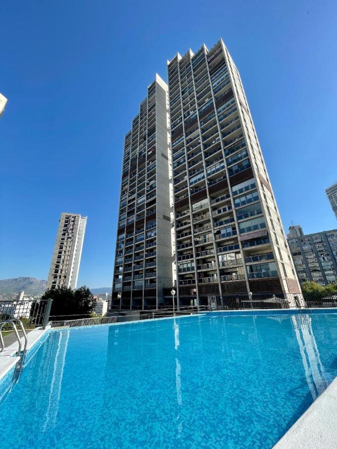 Lujoso Apartamento Con Vistas Al Mar En Mirador Del Mediterraneo By Gestaltur Бенидорм Екстериор снимка