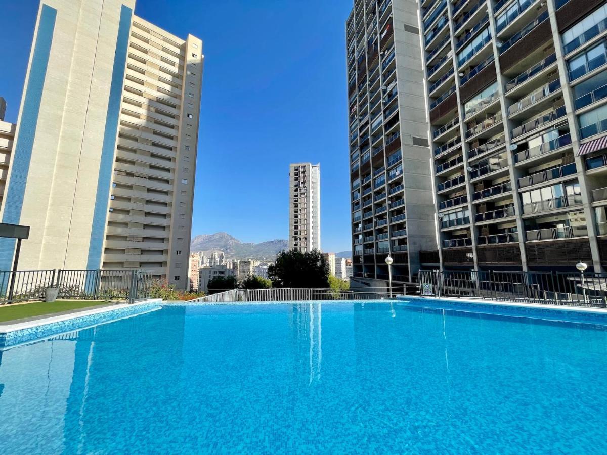 Lujoso Apartamento Con Vistas Al Mar En Mirador Del Mediterraneo By Gestaltur Бенидорм Екстериор снимка