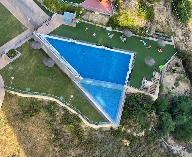 Lujoso Apartamento Con Vistas Al Mar En Mirador Del Mediterraneo By Gestaltur Бенидорм Екстериор снимка