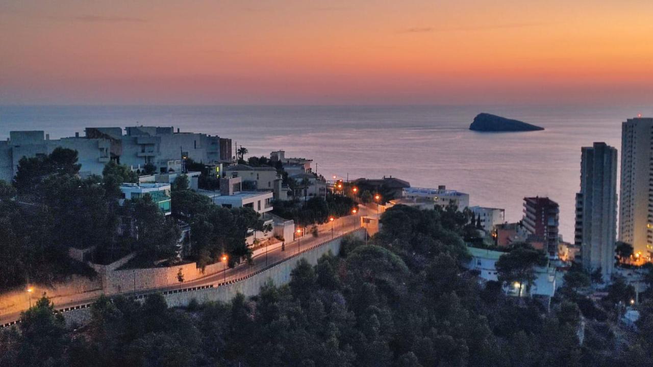 Lujoso Apartamento Con Vistas Al Mar En Mirador Del Mediterraneo By Gestaltur Бенидорм Екстериор снимка