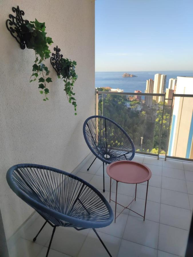 Lujoso Apartamento Con Vistas Al Mar En Mirador Del Mediterraneo By Gestaltur Бенидорм Екстериор снимка